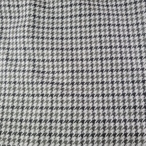 J.Crew Woman Black/White Houndstooth Workwear Wool Blend Pencil Skirt Size 8 - Picture 2 of 7